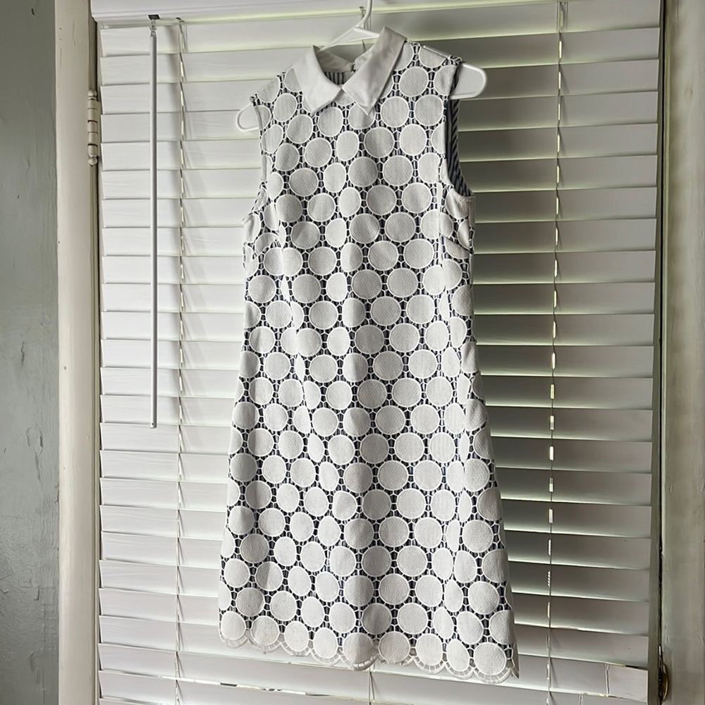 Jude Connally polka dot dress